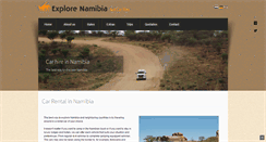 Desktop Screenshot of 4x4rental-namibia.com
